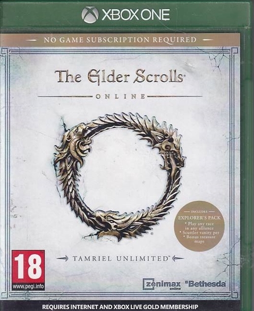 The Elder Scrolls Online Tamriel Unlimited - Xbox One (A-Grade) (Genbrug)